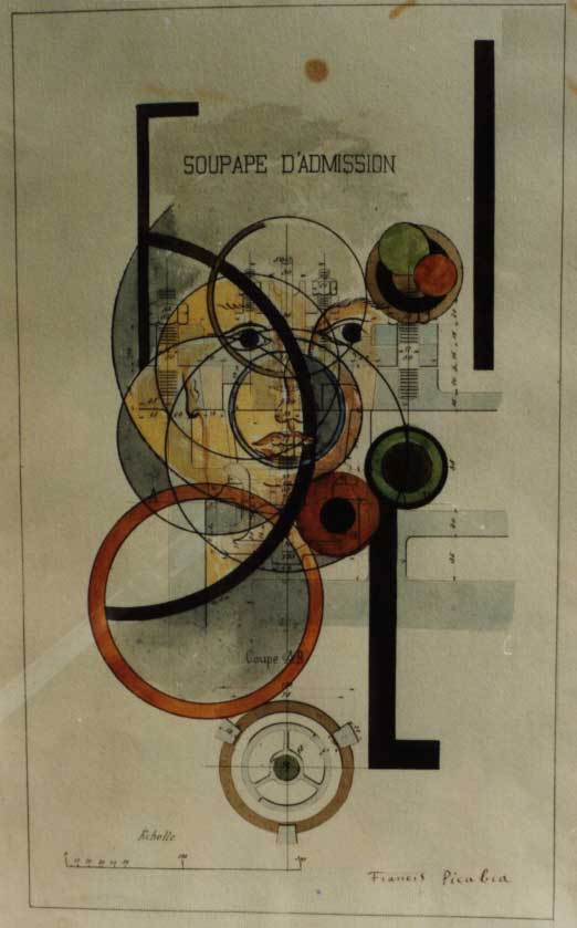 Francesca Picabia. Valvola di induzione (valvola di aspirazione) – 1917
